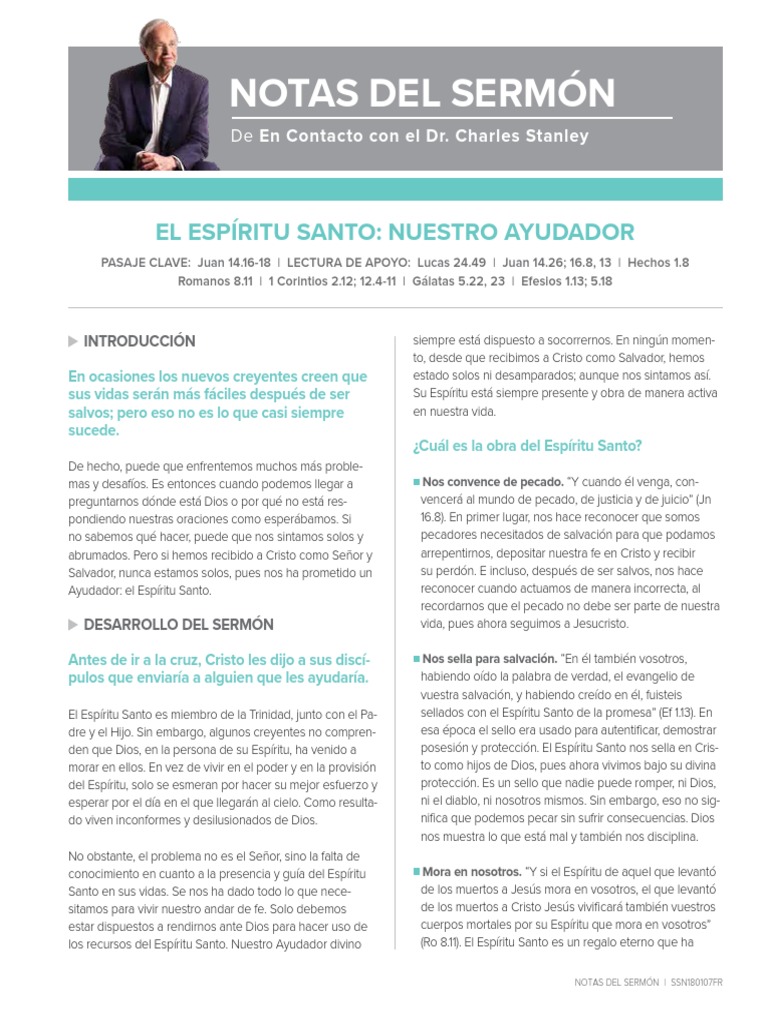 El Espiritu-Santo-Nuestro-Ayudador | PDF | espíritu Santo | Cristo (título)