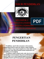 Unsur-Unsur Pendidikan