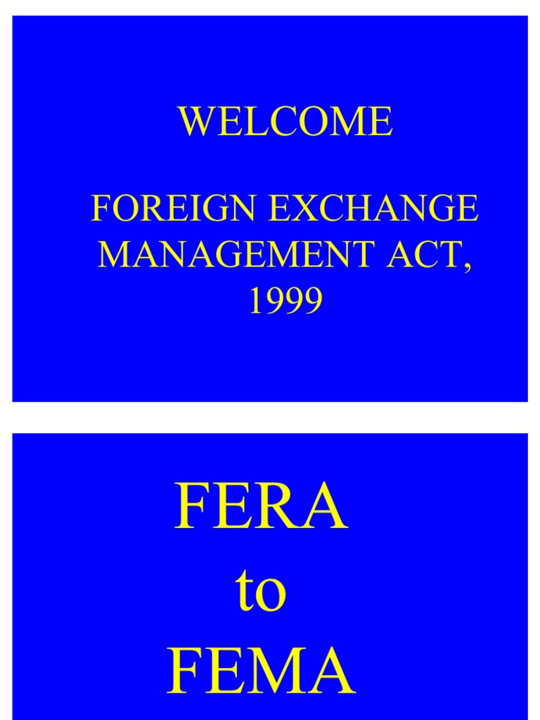 fema-presentation-foreign-exchange-market-current-account