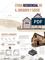 Arquitectura residencial en Ica, Lima, Arequipa y Cusco