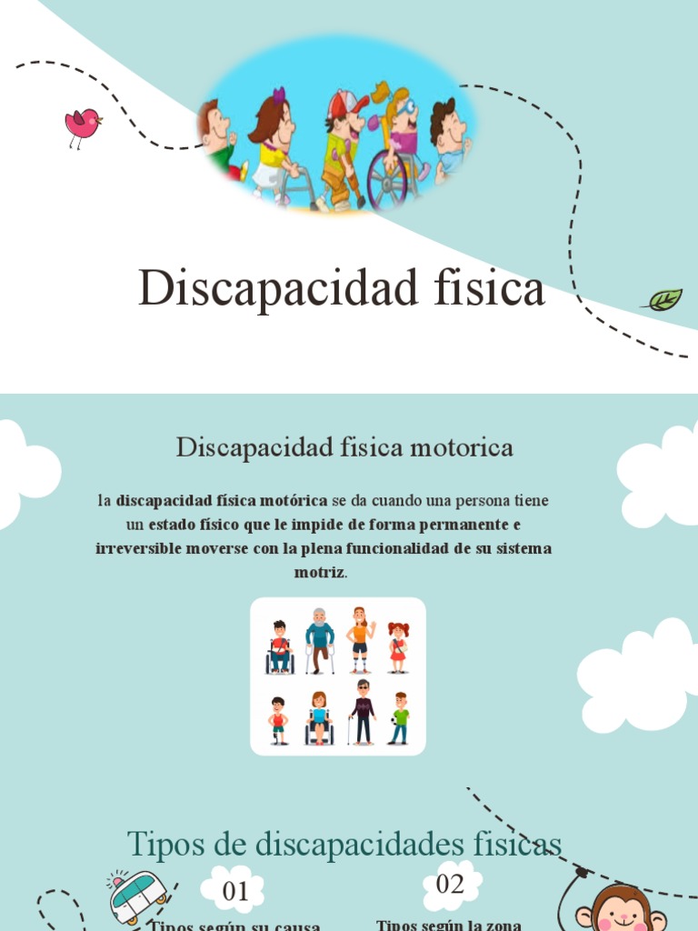 Tipos y causas de discapacidad física | PDF