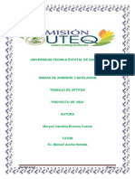 U T e Qmiproyectodevidauniversitariaretificadolisto 130508234301 Phpapp01