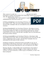 Our Class Contract 2
