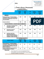 IIC - Hostel Tariff Guidelines