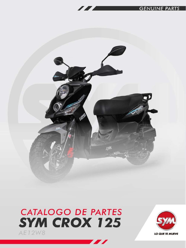 2014 Parts Catalog for Crox 125 | PDF | Axle | Screw