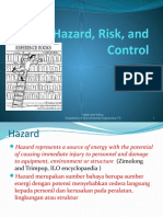 2.2.1. Hazard, Risk and Control