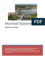 Method Statement Cofferdam Dan Earthfill Rev 1