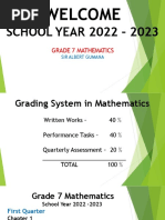 Week 2 Math 7 Module | PDF | Set (Mathematics) | Mathematical Concepts