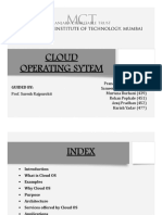 OS Case Study PPT - Cloud Operating System