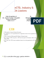 CTD & eCTD, Industry & FDA Liasions: Shivangi Verma Dr. Sanjiv Kumar Chaudhri