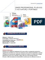 Logiciel Ccleaner Professional Plus 6.02 Win Multi Activator Portable