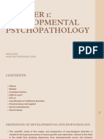 Chapter 1 Developmental Psychopathology