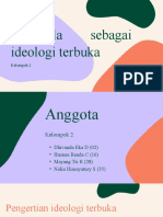 Pancasila Sebagai Ideologi Terbuka: Kelompok 2