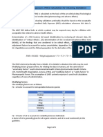 Calculating Permitted Daily Exposure for Cleaning Validation