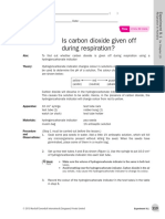 Is Carbon Dioxide Given Off During Respiration?: Experiment 9.1