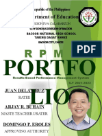 R P M S: Portfo LIO