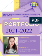 RPMS Results 2021-2022