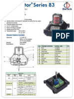 Series 83 DelMonitor Limit Switch Box