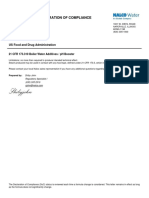FDA Certification For N 8507 B