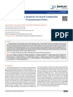 Buckling Analysis of Guyed Composite Transmission