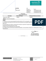 Microbiology: Dengue Rapid Test Ns1 Test Name Observed Values Biological Reference Intervals