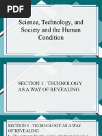 Science, Technology, and Society and The Human Condition