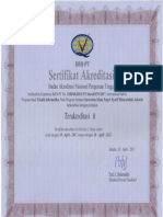 Sertifikat Akreditasi BANPT Prodi Teknik Informatika 18 April 2017 18 April 2022