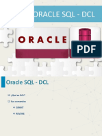 Oracle SQL DCL