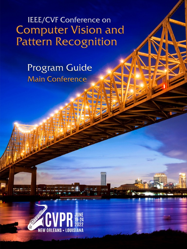 CVPR 2022 MainConference ProgramGuide Final | PDF | Emerging ...