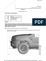 204-01B Front Suspension - 4WD - Removal and Installation - Upper Arm