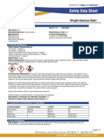 Wright-Giemsa Stain Safety Data Sheet