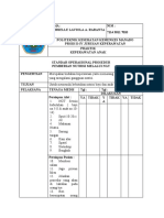 SOP PEMBERIAN NUTRISI