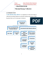 Chapter Four Solar Thermal Energy Collectors