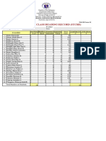 Screening Test Class Reading Record (STCRR) : Names