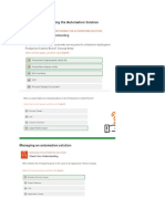 Deploying and Monitoring The Automation Solution