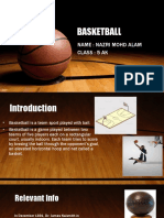 Basketball: Name: Nazri Mohd Alam Class: 5 Ak