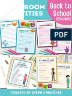 Back To School PDF by Sylph Creatives