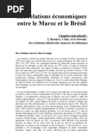 Les relations économiques entre le Maroc et le Brésil