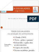 Conhecimento popular e saberes na Tenda dos Milagres de Jorge Amado