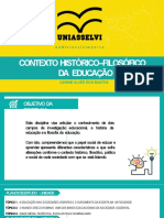 Uni1 - Contexto Histórico Filosófico Da Educação