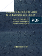 EL EJEMPLO DE LIDERAZGO DE CRISTO-Following Christ's Anoint