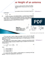 3.effective Height, Effective Aperture and Directivity, Friis Formula