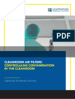 Cleanroom Air Filters Controlling Contamination