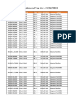 Queens Wharf Residences - Price List 21.02.20
