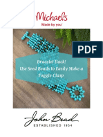 Seed Beaded Toggle Clasps