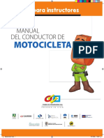 Manual Conductor Motocicleta