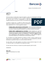 Comunicación IMPEX Pago en Dólares