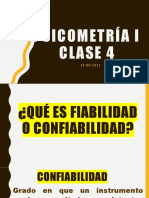 PSICOMETRÍA I Clase 4