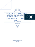 Tarea 2 Infografía Sobre Proyecto de Desarrollo Social Local