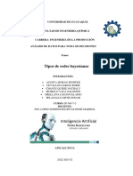 Tipos de Redes Bayesianas